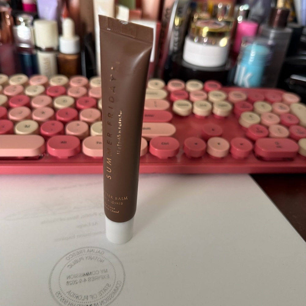 Summer Fridays Lip Balm in Rich Brown